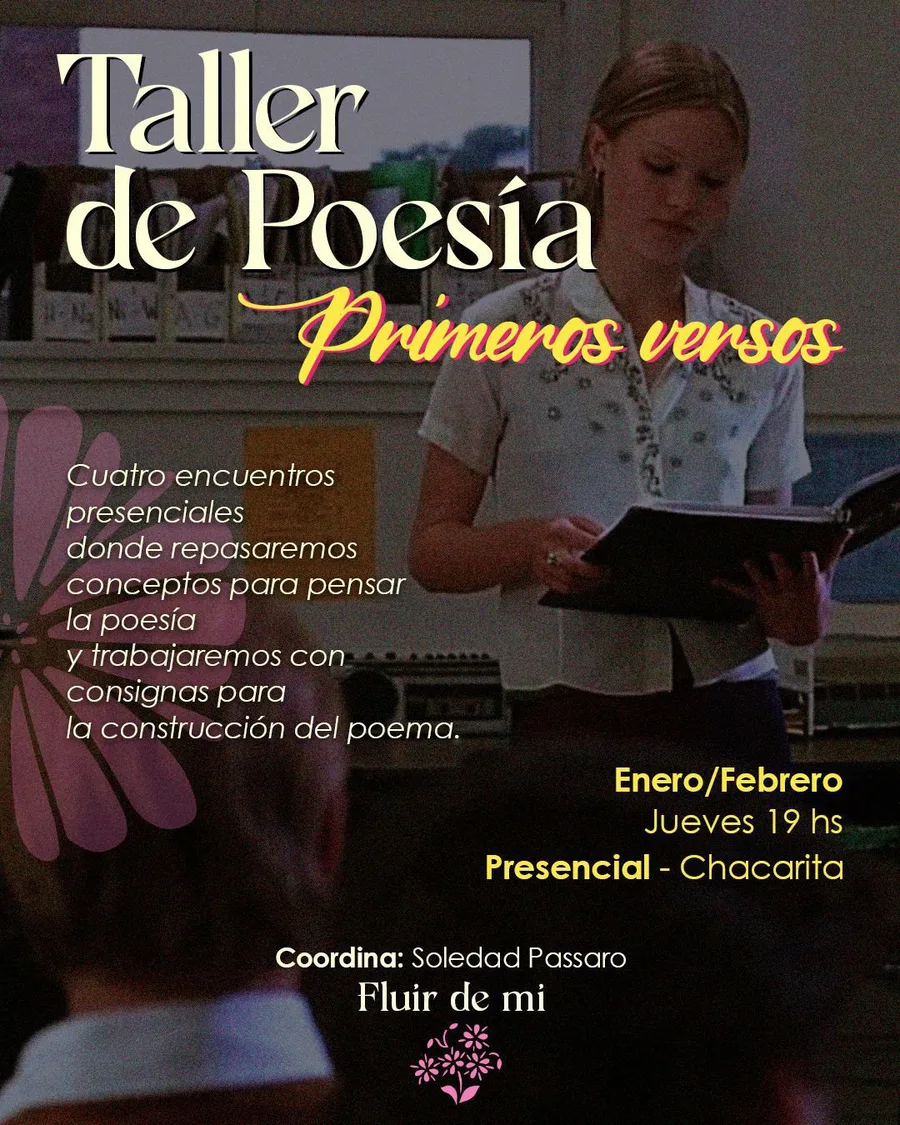 Banner del Taller de Poesía - Primeros versos